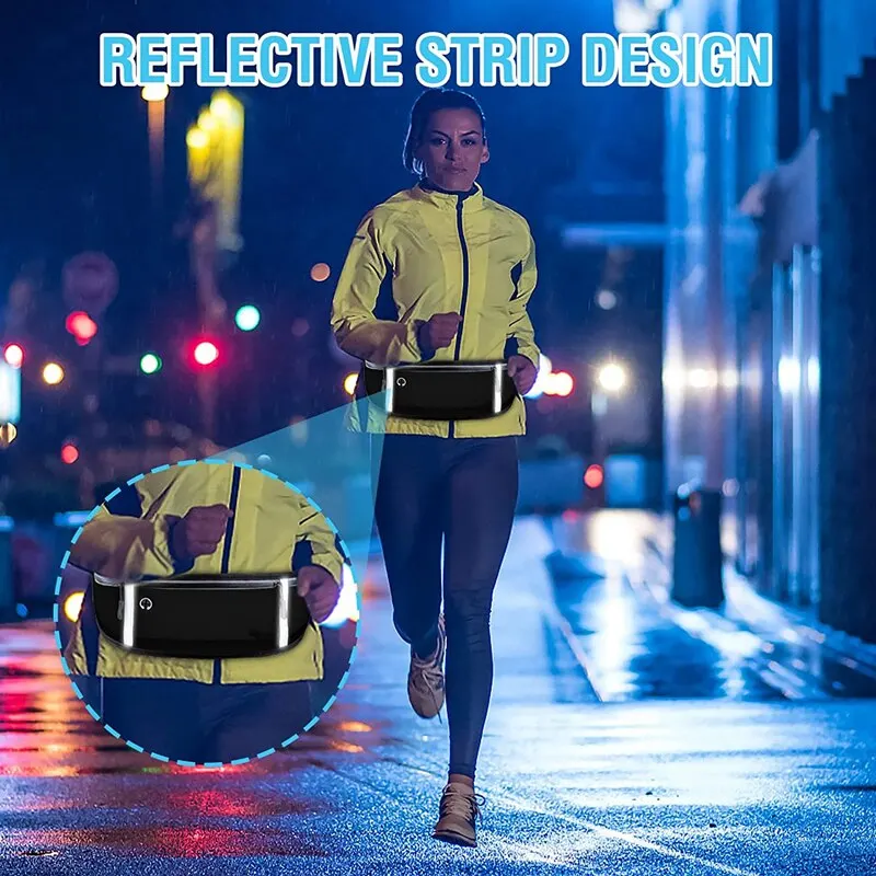 Professional Running Waist Bag Sports Belt Pouch Mobile Phone Case Men Women Hidden Pouch Gym Sports Bags Running Pack - Image 4